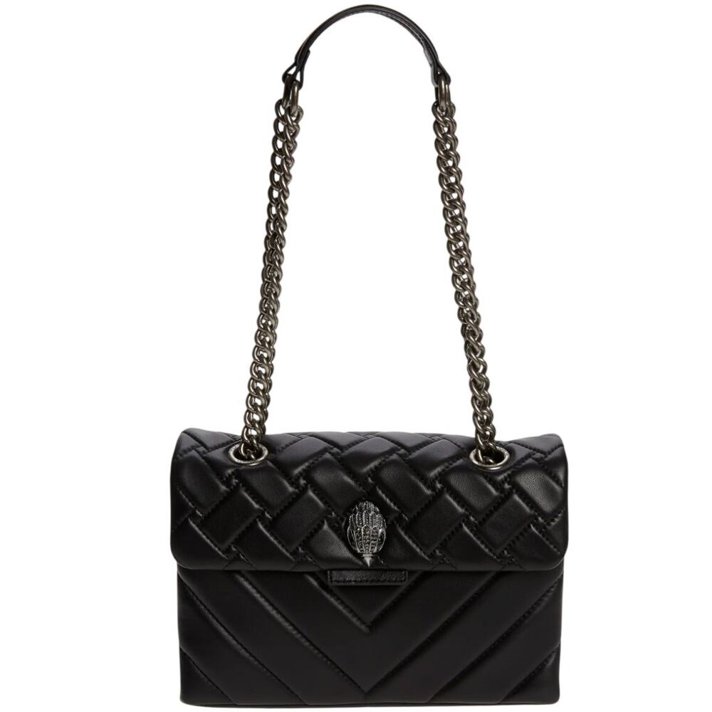 Kurt Geiger London Kensington Quilted Leather Shoulder Bag NWT